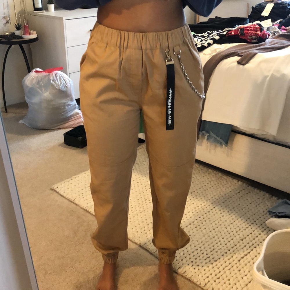 Manière De Voir Khaki Joggers